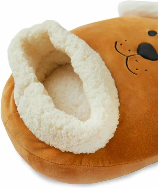 Balvi Voetenwarmer - Woof - Bruin 4 Balvi Voetenwarmer - Woof - Bruin - Afbeelding 4