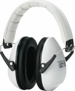 Vanderfields Gehoorbescherming Kind - Gehoorbeschermers Oorkappen Kinderen - 27dB - 3-16 Jaar - Wit - V-Zilla