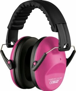 Vanderfields Gehoorbescherming Kind - Gehoorbeschermers Oorkappen Kinderen - 3-16 Jaar - 26dB Rose - V-Star