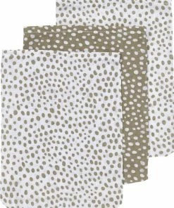Meyco Hydrofiele Washandjes 3-pack Cheetah - Taupe