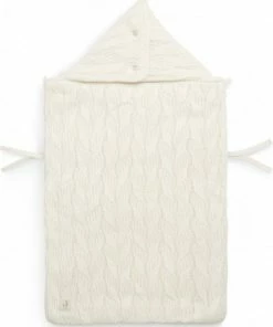 Jollein Voetenzak Voor Autostoel & Kinderwagen - Spring Knit - Ivory -Zwitsal - Winkel 550x680 1