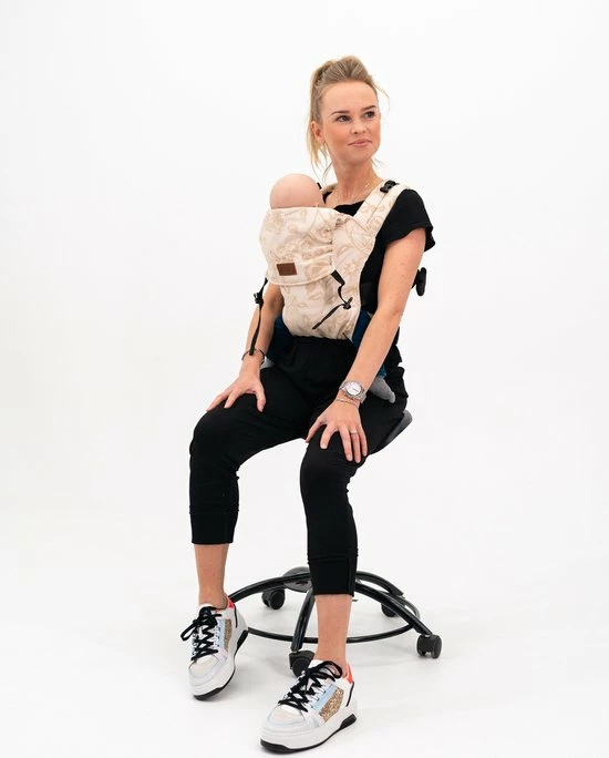 ByKay - Draagzak - Click Carrier Classic - Jacquard Desert Rose 3 ByKay - Draagzak - Click Carrier Classic - Jacquard Desert Rose - Afbeelding 3