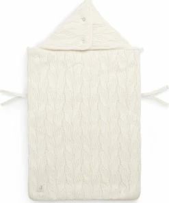 Jollein Voetenzak Voor Autostoel & Kinderwagen - Spring Knit - Ivory