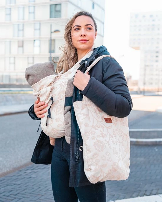 ByKay - Draagzak - Click Carrier Classic - Jacquard Desert Rose 5 ByKay - Draagzak - Click Carrier Classic - Jacquard Desert Rose - Afbeelding 5