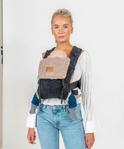 ByKay - Winter Voering - In Je Draagzak - Teddy Inlay - Taupe - Oragnic -Zwitsal - Winkel 550x687 6