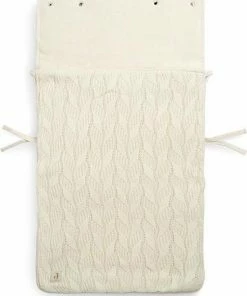 Jollein Voetenzak Voor Autostoel & Kinderwagen - Spring Knit - Ivory -Zwitsal - Winkel 550x693 3