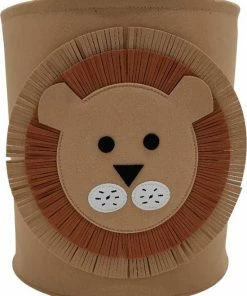 MINIIYOU Wasmand Kinderkamer - Leeuw - Opbergmand - Speelgoedmand