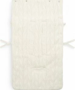 Jollein Voetenzak Voor Autostoel & Kinderwagen - Spring Knit - Ivory -Zwitsal - Winkel 550x697 4