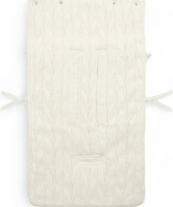 Jollein Voetenzak Voor Autostoel & Kinderwagen - Spring Knit - Ivory -Zwitsal - Winkel 550x698 2