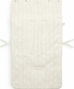 Jollein Voetenzak Voor Autostoel & Kinderwagen - Spring Knit - Ivory -Zwitsal - Winkel 550x698 3