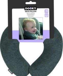 Dooky? Dooky Neck Pillow Nekkussen Zacht Velours Grijs