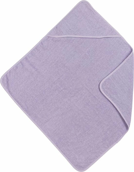 Meyco Badcape Basic Badstof - Soft Lilac - 75x75cm 1 Meyco Badcape Basic Badstof - Soft Lilac - 75x75cm
