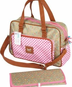 Lief! Lifestyle Lief! Luiertas Verzorgingstas + Verschoningsmatje - Roze