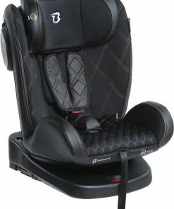 Titanium Baby - Autostoel - Sven - Isofix - 360 - Grey/White Diamond - (0-36kg) -Zwitsal - Winkel 550x727