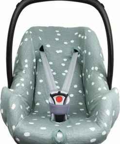 Briljant Baby - Autostoelhoes 0+ - Interlock - Spots - Stonegreen