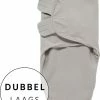 Meyco Uni Swaddlemeyco Inbakerdoek - Dubbellaags - Grey - 0-3 Maanden