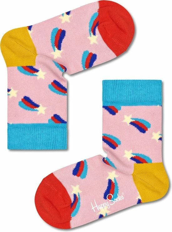 Happy Socks XKHNS08-3303 3-Pack Kids Hearts And Stars Socks Gift Set - Maat 0-12M 5 Happy Socks XKHNS08-3303 3-Pack Kids Hearts And Stars Socks Gift Set - Maat 0-12M - Afbeelding 5