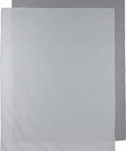 Meyco Uni Wieglaken - 2-pack Grey/light Grey - 75x100cm