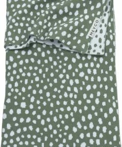 Meyco Wiegdeken Cheetah - Forest Green - 75x100cm