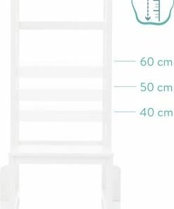 Fillikid Kinder Leertoren - Learning Tower - Wit - Made In EU -Zwitsal - Winkel 550x769 4