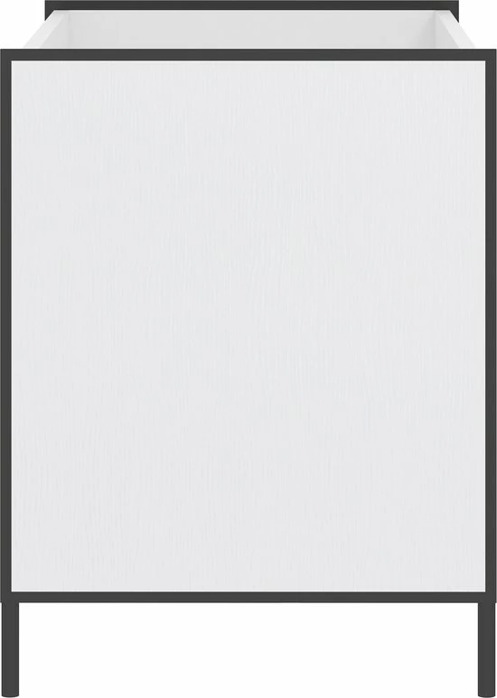 Cabino Babykamer Dalton - Babybed & Commode & Kledingkast - Verstelbare Bodem - Wit 10 Cabino Babykamer Dalton - Babybed & Commode & Kledingkast - Verstelbare Bodem - Wit - Afbeelding 10