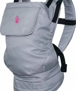 GoldBaby Draagzak Star 3.0 - Grijs - Premium Babydrager Vanaf Geboorte - Plus Extra Opbergtas