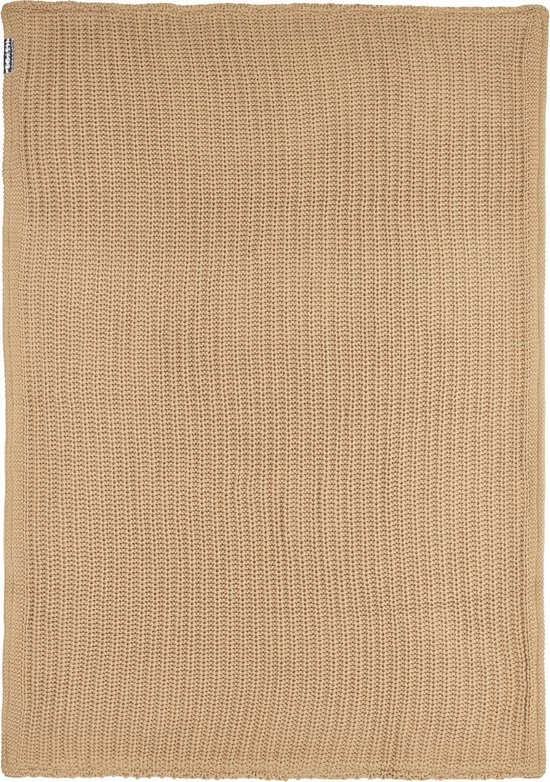 Meyco Herringbone Velvet Ledikant Deken - Warm Sand - 100x150cm 2 Meyco Herringbone Velvet Ledikant Deken - Warm Sand - 100x150cm - Afbeelding 2