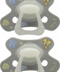 Difrax Fopspeen 12+ Maanden Natural Speen - Woezel En Pip - 2 Stuks