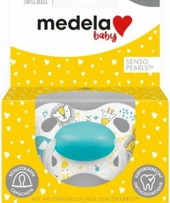 Medela Baby Fopspeen Original Hoge Acceptatie Orthdontisch Ergonomische Vorm - Turquoise Blauw - 0-6 Maanden - 1 Stuks -Zwitsal - Winkel 550x793 2