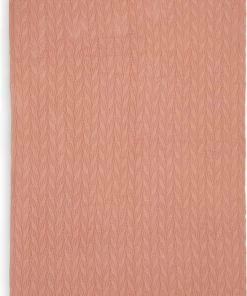 Jollein Baby Deken Ledikant 100x150cm Spring Knit - Rosewood/Coral Fleece -Zwitsal - Winkel 550x798 2