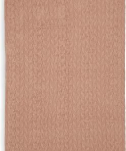 Jollein Baby Deken Ledikant 100x150cm Spring Knit - Rosewood/Coral Fleece -Zwitsal - Winkel 550x798