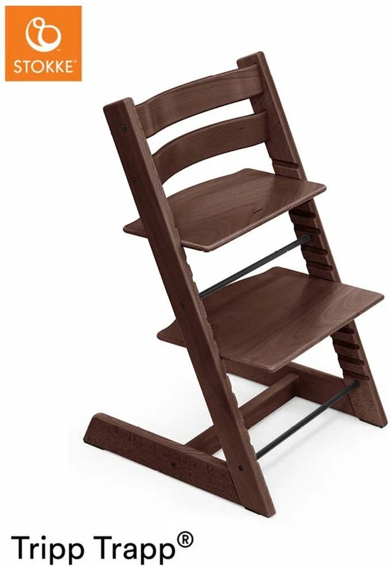 Stokke Tripp Trapp® Stoel Walnut Brown 4 Stokke Tripp Trapp® Stoel Walnut Brown - Afbeelding 4