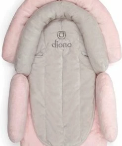 Diono - Autostoelverkleiner Baby - Maxi Cosi Verkleiner - Cuddle Soft Roze/grijs