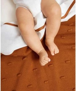 Meyco Bies Wieglaken - Camel - 75x100cm -Zwitsal - Winkel 550x812