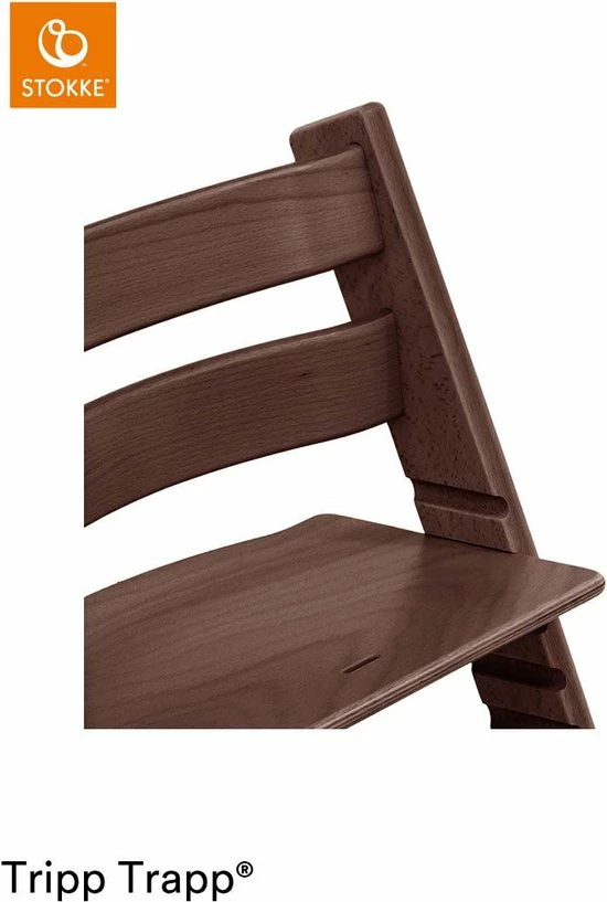 Stokke Tripp Trapp® Stoel Walnut Brown 7 Stokke Tripp Trapp® Stoel Walnut Brown - Afbeelding 7