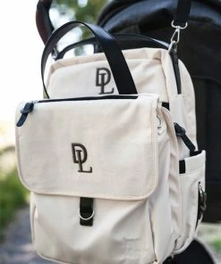 Deryan Luiertas Rugzak Met Verschoonmatje - Inclusief Flessenwarmhouder - Kinderwagenhaken En Isoleervak - Cream -Zwitsal - Winkel 550x819 3