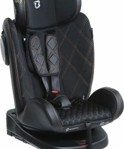 Titanium Baby - Autostoel - Sven - Isofix - 360 - Grey/White Diamond - (0-36kg) -Zwitsal - Winkel 550x822 3