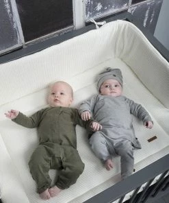 Baby's Only Boxkleed Sense - Parklegger - Speelkleed - Vintage Blue - 75x95 Cm - Zachte Rib Corduroy Stof - Extra Dik - Tweezijdig Te Gebruiken -Zwitsal - Winkel 550x823 40