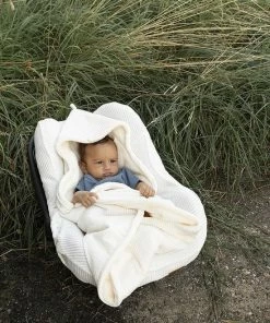 Baby's Only Wikkeldeken - Omslagdoek Baby Sense - Teddy Voering - Wit - 75x75 Cm - Geschikt Voor Drie- En Vijfpuntsgordel -Zwitsal - Winkel 550x824 40