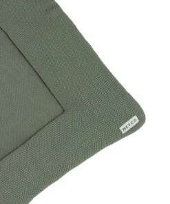 Meyco Biologisch Boxkleed Mini Relief - Forest Green - 95x75cm -Zwitsal - Winkel 550x825 15