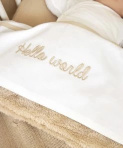 Meyco Mini Knots Teddy Ledikant Deken - Sand - 100x150cm -Zwitsal - Winkel 550x825 156