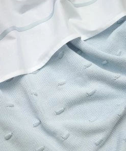 Meyco Bies Wieglaken - Light Blue - 75x100cm -Zwitsal - Winkel 550x825 162