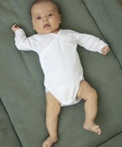 Meyco Biologisch Boxkleed Mini Relief - Forest Green - 95x75cm -Zwitsal - Winkel 550x825 17