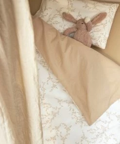 Meyco - Dekbedovertrek Ledikant - Branches - Sand - 100x135cm -Zwitsal - Winkel 550x825 2