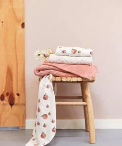 Jollein Baby Deken Ledikant 100x150cm Spring Knit - Rosewood/Coral Fleece -Zwitsal - Winkel 550x825 26