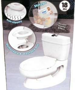 Basic Dolu Educatief Kinder Toilet Met Geluid - Wit