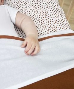 Meyco Bies Wieglaken - Camel - 75x100cm -Zwitsal - Winkel 550x825 4