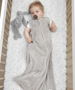 Meyco Cheetah Hoeslaken Wieg - Grijs - 40x80/90cm -Zwitsal - Winkel 550x825 45